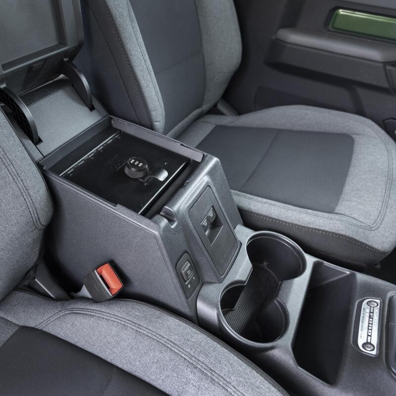 Tuffy Products Tuffy Ford Bronco Console Safe W/ Combo Lock 385-01-A 385-01-A Photo - Close Up