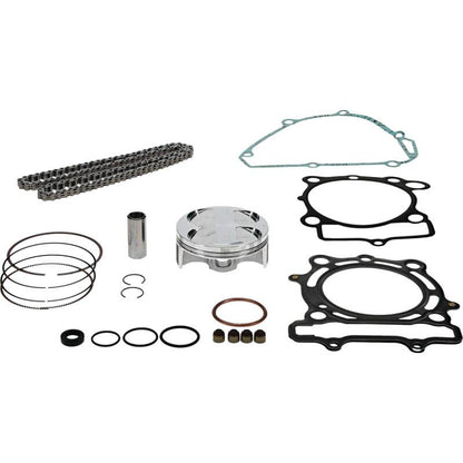 Vertex Pistons Vertex Piston 15-16 Kawasaki KX 250 F 250cc Forged Replica Top-End Piston Kit 13.8:1 Comp. VTKTC24020A VTKTC24020A Photo - Primary