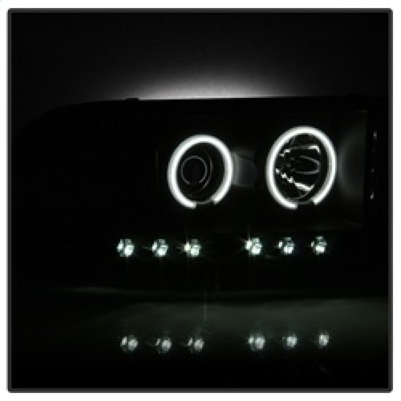 Spyder Dodge Ram 1500 02-05 03-05 Projector Headlights CCFL Halo LED Blk Smke PRO-YD-DR02-CCFL-BSM 5078797 5078797 Photo - Unmounted