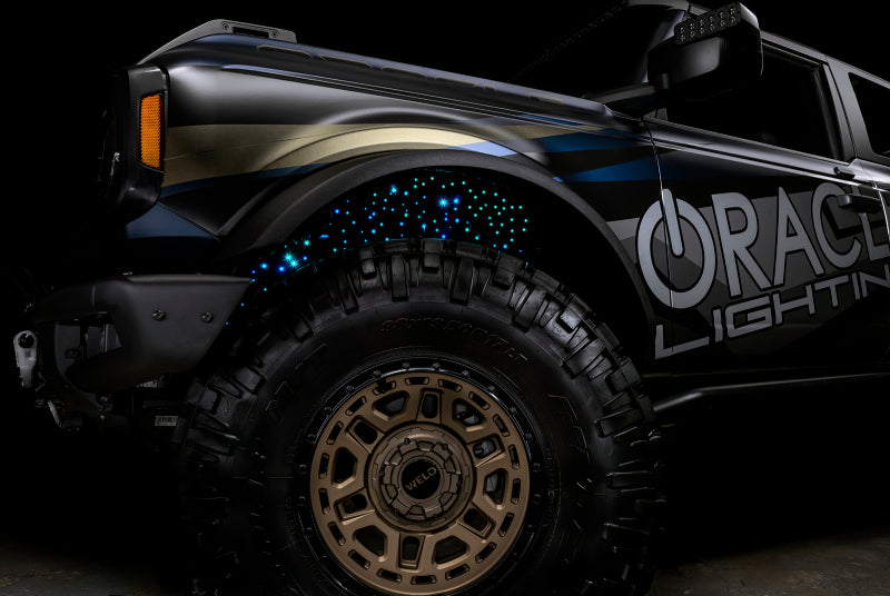 ORACLE Lighting Fiber Optic Wheel Liner ColorSHIFT RGBW Kit-40W LED/600 Fibers 5898-333 5898-333 Photo - lifestyle view