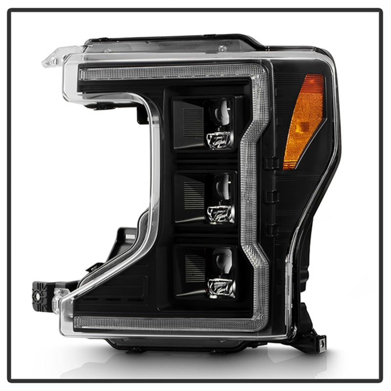 SPYDER Apex 20-22 Ford F250/F350 (Halogen) High-Power LED Headlights - Black PRO-YD-FS20HALAP-SEQ-BK 5088635 5088635 Photo - Unmounted