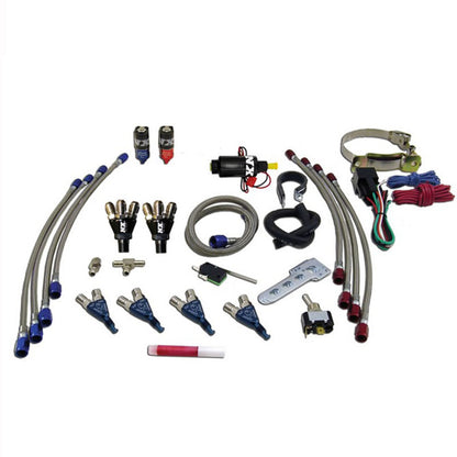Nitrous Express 4 Cyl Piranha Nitrous Kit w/o Bottle 60005-00P 60005-00P Photo - Primary