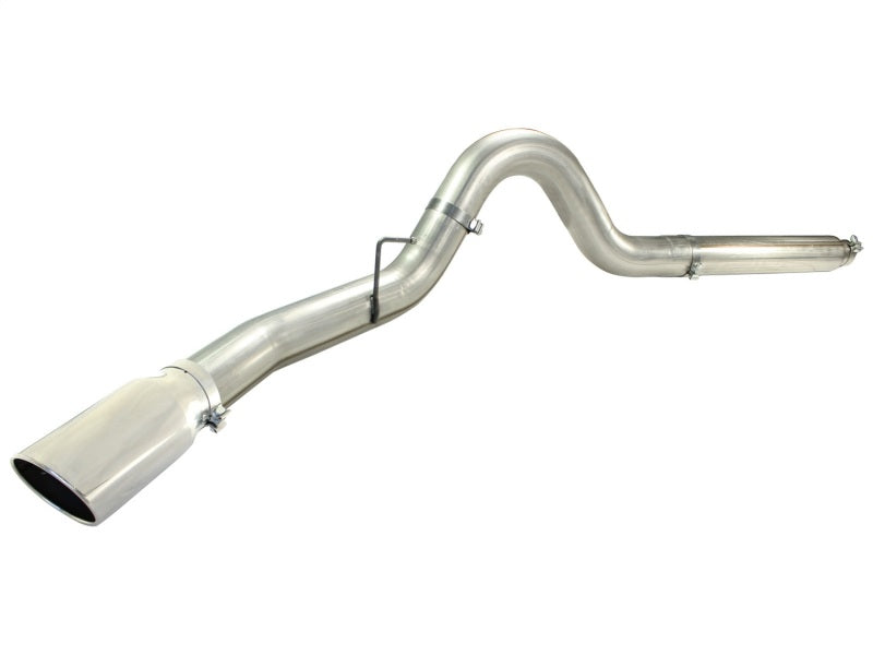aFe  POWER 49-43054-P Large Bore-HD 5" 409 SS DPF-Back Exhaust System 49-43054-P Photo - Unmounted