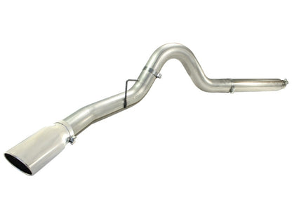 aFe  POWER 49-43054-P Large Bore-HD 5" 409 SS DPF-Back Exhaust System 49-43054-P Photo - Unmounted