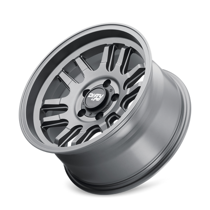 Dirty Life 9310 Canyon 17x9 / 5x127 BP / -12mm Offset / 71.5mm Hub Satin Graphite Wheel 9310-7973MGT12 9310-7973MGT12 Photo - Primary