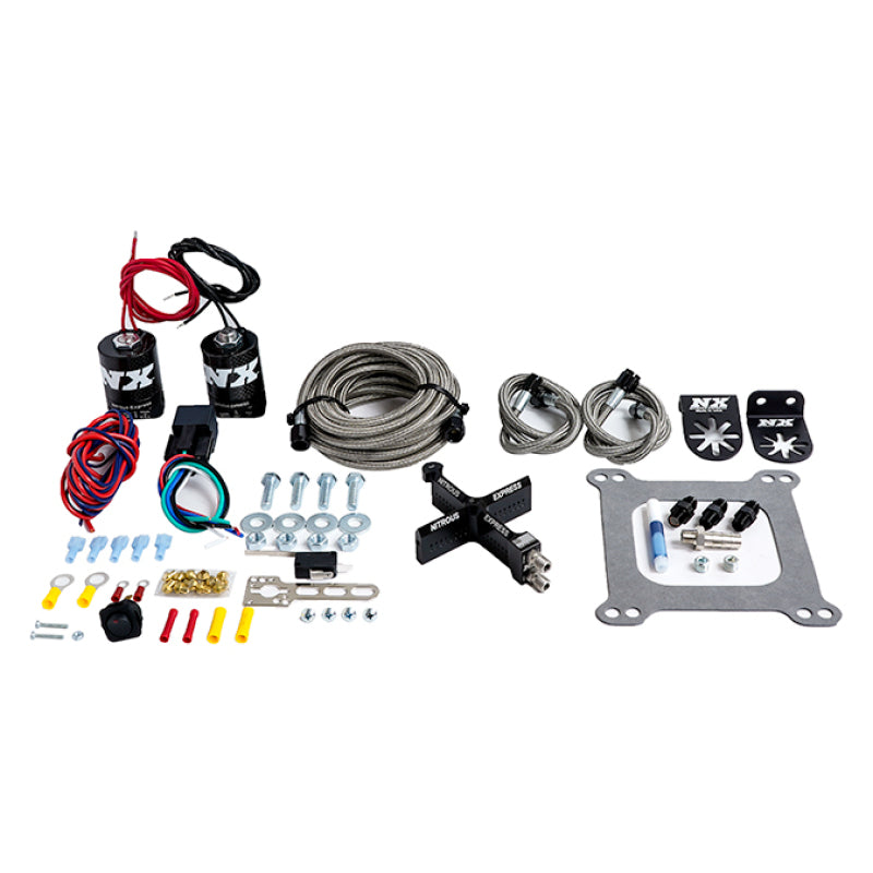 Nitrous Express 4150 Covert Crossbar Plate System Stage 6 50-300HP (w/o Bottle) 63041-00 63041-00 Photo - Primary