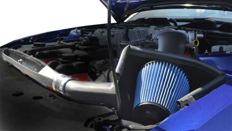 Corsa Performance 10-13 Ford Mustang GT500 5.4L or 5.8L V8 Pro5 Open Element Air Intake 49858 Photo - Mounted