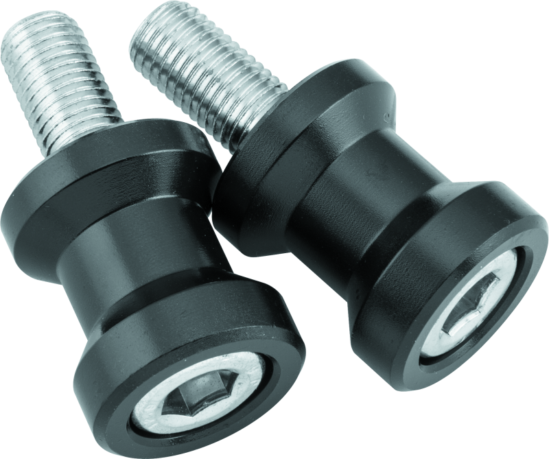 BikeMaster Alum Spool Kit H/D - 10mm - Black 151625 151625 Photo - Primary