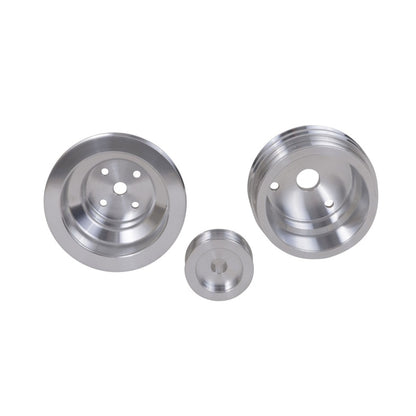 BBK Performance 85-87 GM 5.0/5.7 F-Body/GM Truck 3 PC Underdrive Pulley Kit 1598 Photo - Unmounted