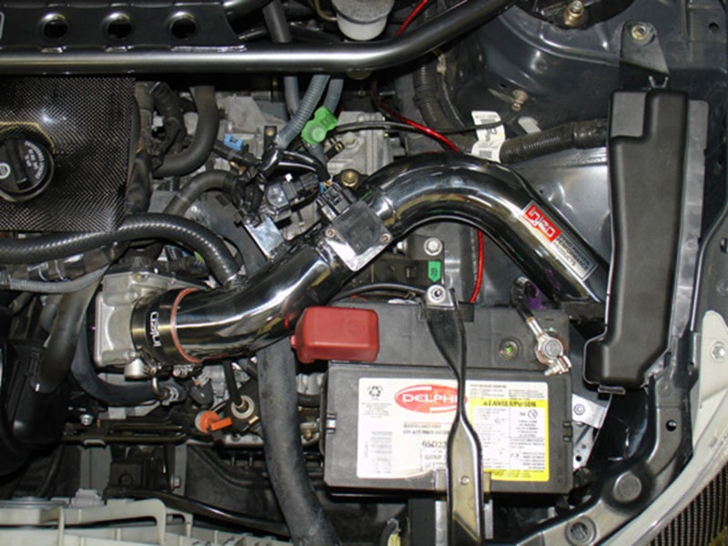 Injen Polished Cold Air Intake 05-06 Corolla S 05-07 Matrix XR 1.8L 4 Cyl SP2077P Photo - Mounted