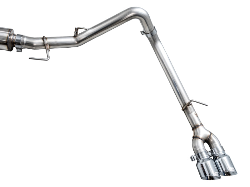AWE Tuning AWE 0FG Exhaust for 3rd Gen Toyota Tundra - Dual Chrome Silver Tips 3015-32063 3015-32063 Photo - out of package
