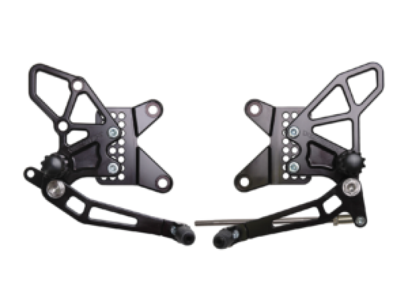 Vortex Racing 13-18 Kawasaki ZX636 Ninja ZX-6R Rear Set- Black RS416K RS416K Photo - Primary