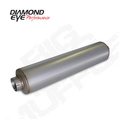 Diamond Eye Performance Diamond Eye MFLR BIG DOG QUIET TONE 5inID SGL IN/SGL OUT 10inDIA X 45in BODY 51in LENGTH BAFFLED AL 800465 800465 Photo - Primary