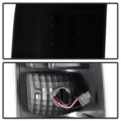 SPYDER xTune 03-06 Chevrolet Silverado 1500 LED Tail Lights - Black Smoke (ALT-JH-CSIL03-LED-BSM) 9037641 9037641 Photo - Unmounted