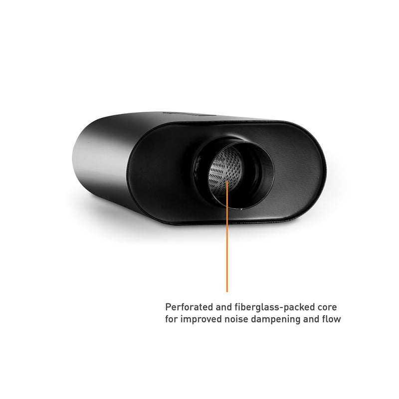 Mishimoto Muffler with 2.5in Center Inlet/Outlet - Angled Tip - Black MMEXH-MF-AT-25CCBK MMEXH-MF-AT-25CCBK User 1