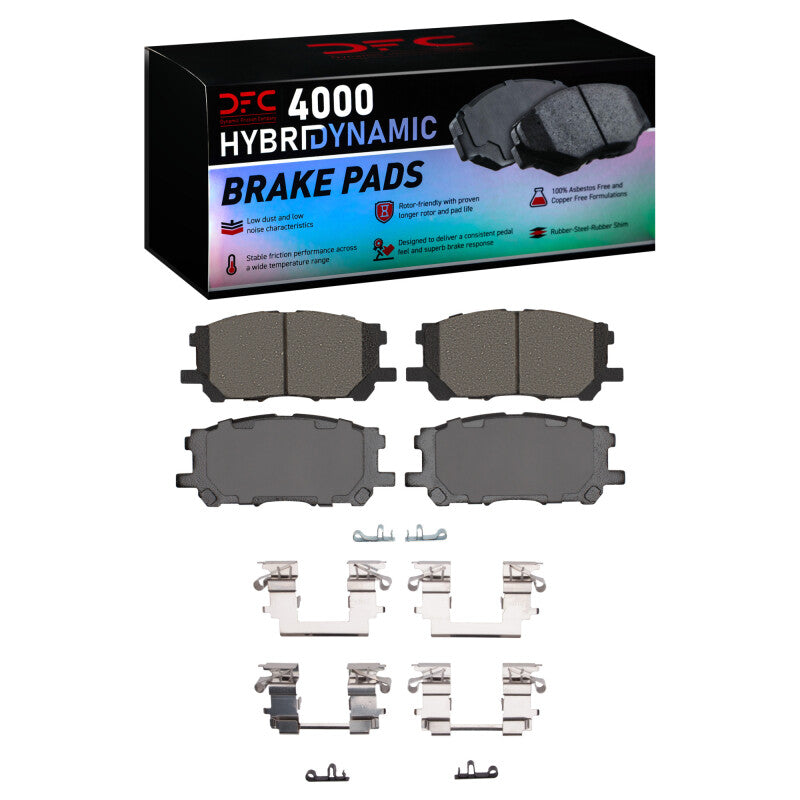 DFC DFC 4000 HybriDynamic Brake Pads Brakes, Rotors & Pads Brake Pads - OE main image