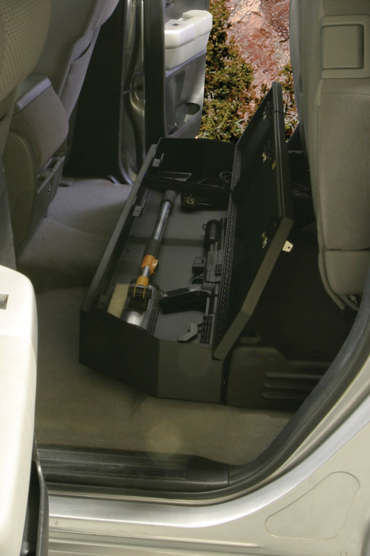 Tuffy Products Tuffy 07-21 Toyota Tundra Double Cab Underseat Lockbox W/ Keyed Lock 313-01 313-01 Photo - Mounted