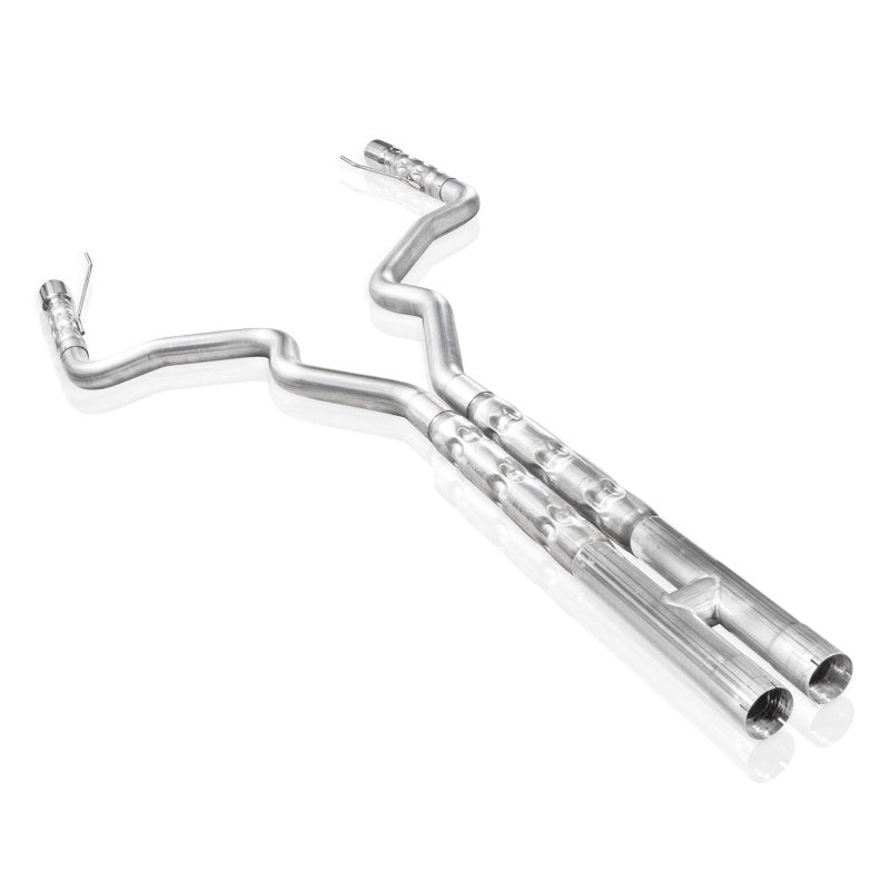 Stainless Works 2015-16 Mustang GT 3in Catback H-Pipe Retro Chambered Mufflers 3in Cores M15CB3-LMF M15CB3-LMF Photo - Primary