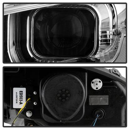 SPYDER Apex Series 05-13 Chevrolet C6 Corvette Hi Powered LED Module Headlights 5087942 5087942 Photo - Unmounted