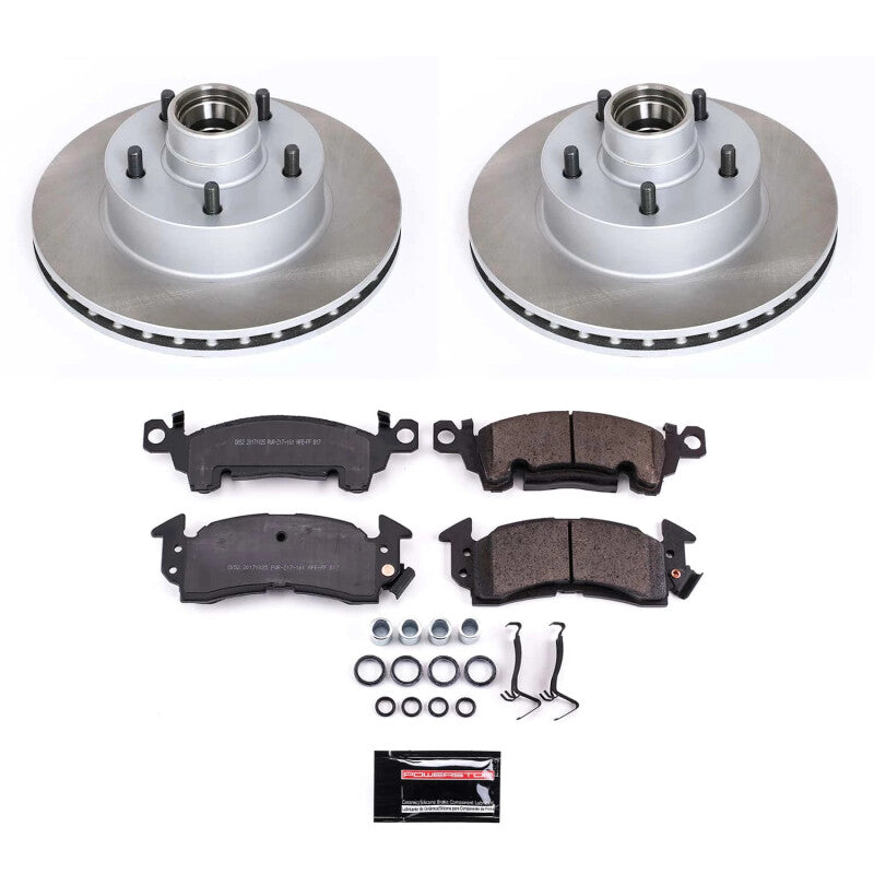 PowerStop Power Stop 1979 Pontiac Phoenix Front Semi-Coated Rotor Kit SC2908 SC2908 Photo - Primary