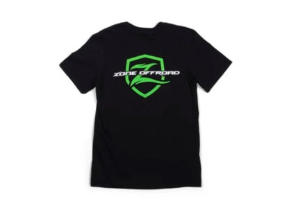 Zone Offroad Black Premium Cotton T-Shirt - Green Logo - XL ZONU9160XL ZONU9160XL User 1