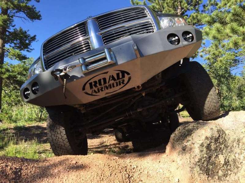 Road Armor 02-05 Dodge 1500 Stealth Front Winch Bumper - Tex Blk 44030B 44030B Photo - Primary