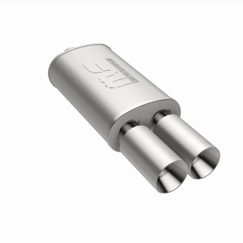 MagnaFlow 5" X 8" Oval Center/Dual Performance Muffler With Tip 14816 360 Degree Image Set