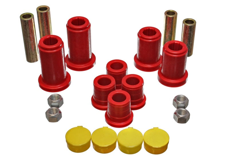 Energy Suspension Control Arm Bushing Set Red Chevrolet K1500 Suburban All 1998-1999 3.3180R Photo - Primary