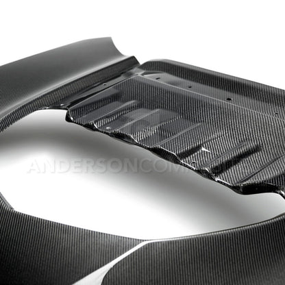 Anderson Composites 2017-2018 Chevrolet Camaro ZL1 1LE Type-OE Style Double Sided Carbon Fiber Hood AC-HD17CHCAMZL-OE-DS AC-HD17CHCAMZL-OE-DS User 3