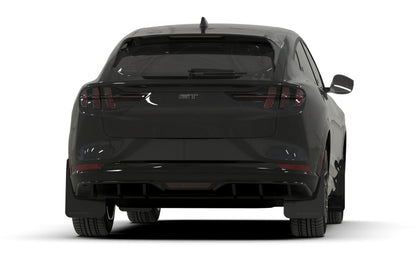 Rally Armor 21-23 Ford Mustang Mach-E Black UR Mud Flap w/ Red Logo MF96-UR-BLK-RD MF96-UR-BLK-RD User 1