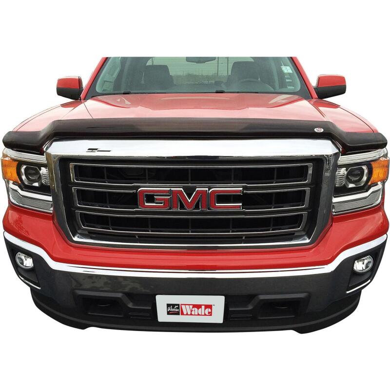 Westin 2014-2017 GMC Sierra 1500 Wade Platinum Bug Shield - Smoke 72-98148 72-98148 Photo - Mounted