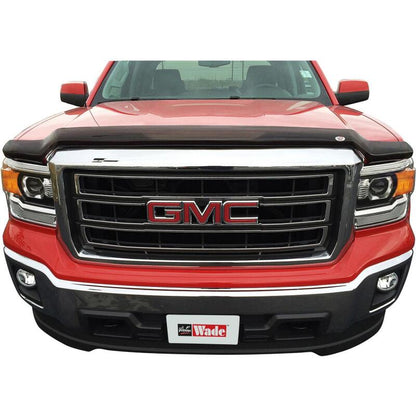Westin 2014-2017 GMC Sierra 1500 Wade Platinum Bug Shield - Smoke 72-98148 72-98148 Photo - Mounted