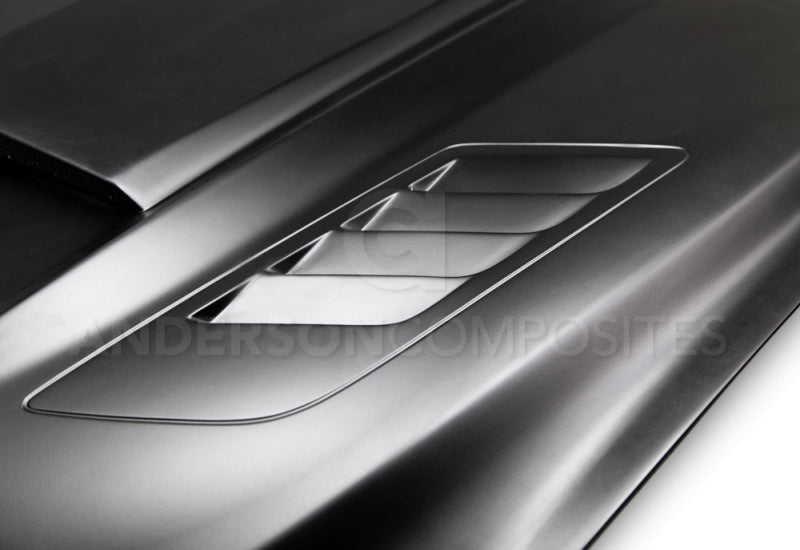 Anderson Composites 2015-2016 Ford Mustang Ram Air Fiberglass Hood AC-HD15FDMU-AB-GF AC-HD15FDMU-AB-GF User 3