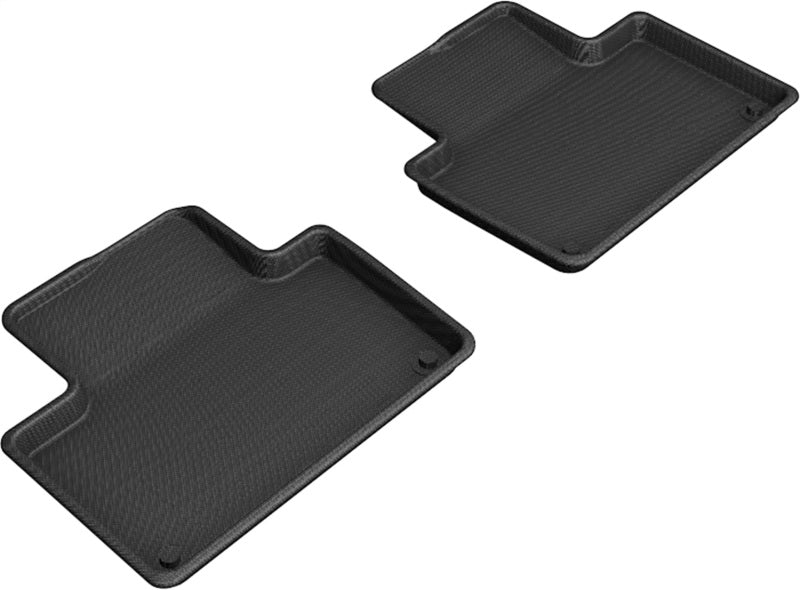 3D MAXpider 2015-2021 Volvo XC90 T8 Twin Engine Kagu 2nd Row Floormats - Black L1VV02921509 L1VV02921509 Photo - Primary