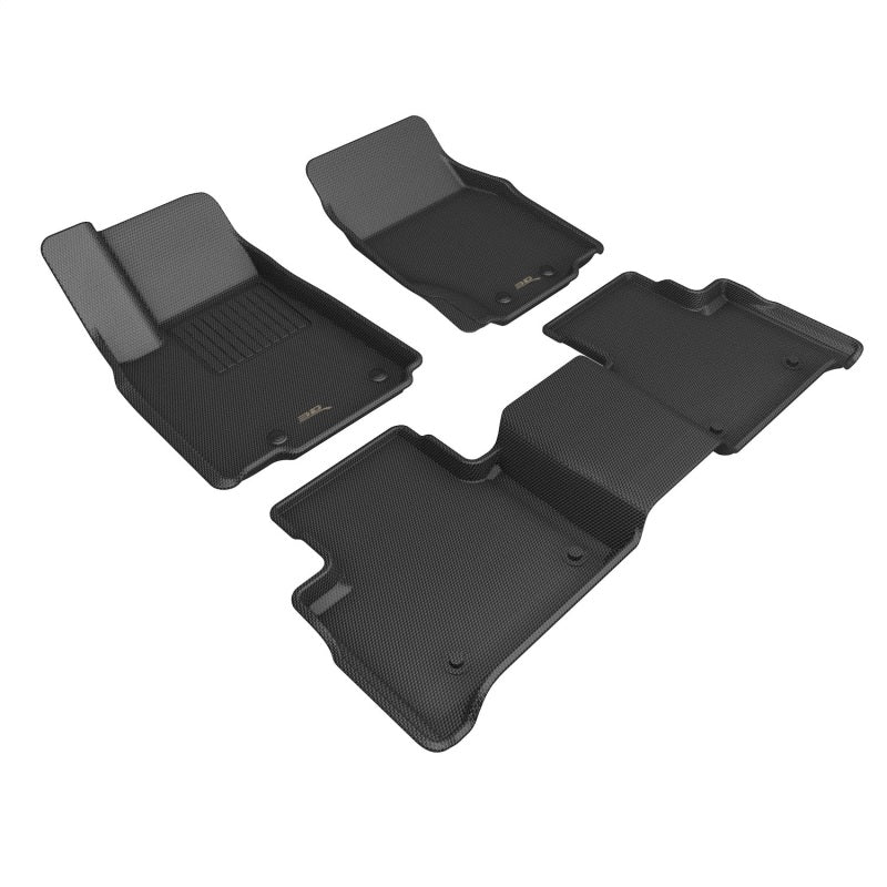 3D MAXpider 22-23 Jeep Grand Cherokee Kagu Floor Mat- Black R1 R2 R3 L1JP02601509 L1JP02601509 Photo - Primary