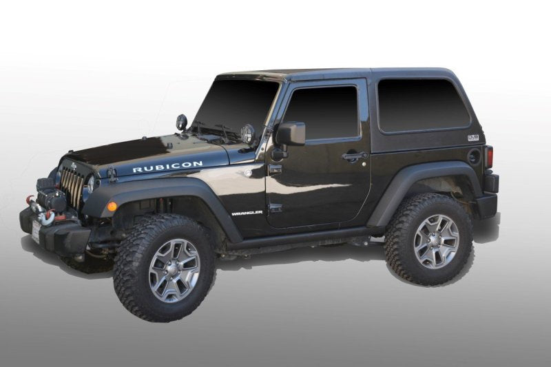 DV8 Offroad 07-18 Jeep Wrangler JK 2 Piece Fast Back Hard Top 2 Door HT07FB22 HT07FB22 Photo - Close Up