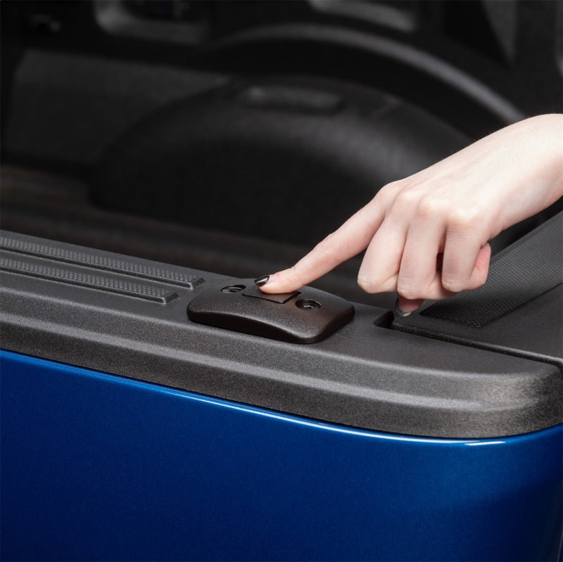 Putco Black Push-Up Tie Downs - for Full-Size Truck w/ Stake Pocket Mounts (Excl 2014+ GM) 99901B 99901B Photo - Mounted