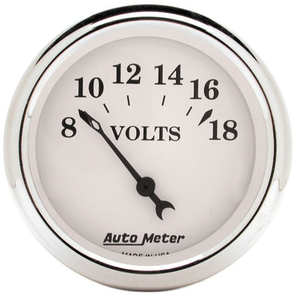 Autometer Old Tyme White 5 Piece Kit (MPH/FUEL/OILP/WTMP/BAT) 59-60 Chevy Car Direct-Fit Dash Kit 7034-OTW 7034-OTW User 6
