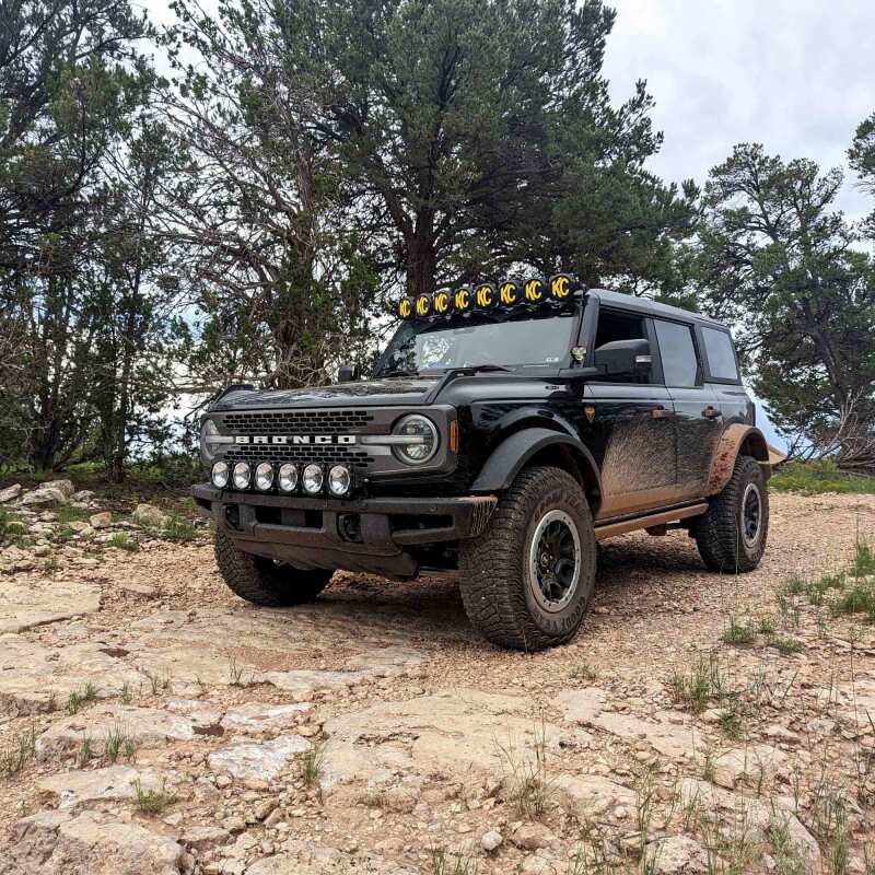 KC HiLiTES 21-  Ford Bronco 39in Light Bar Front Bumper 91341 91341 Photo - lifestyle view