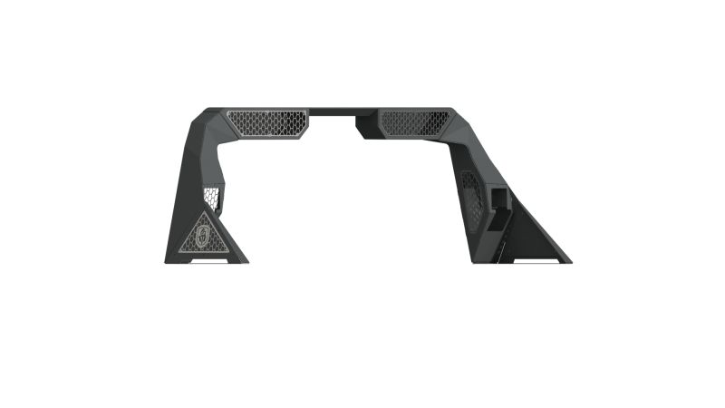 Road Armor 14-18 Chevy 1500 iD Headache Rack w/Bedrail Pod/Dual 10in Pod/Brake Lamp Relief/Hyve -Raw 3141DHRP-C2-MH 3141DHRP-C2-MH Photo - Primary
