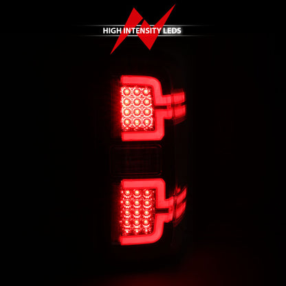 ANZO 2014-2018 Chevy Silverado 1500 LED Taillights Black 311289 311289 Photo - lifestyle view
