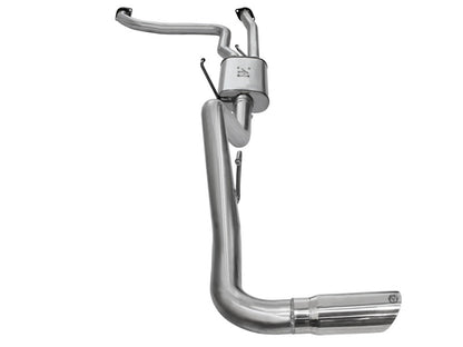 aFe MACH Force-Xp 2-1/2in to 3in Stainless Steel Cat-Back Exhaust System: 49-46101-1 Photo - Unmounted