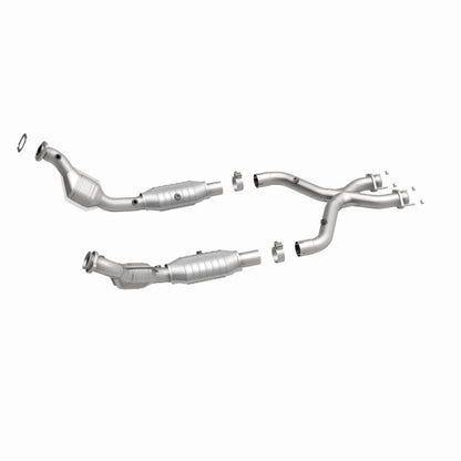 MagnaFlow Ford Mustang OEM Grade Federal / EPA Compliant Direct-Fit Catalytic Converter 51848 360 Degree Image Set