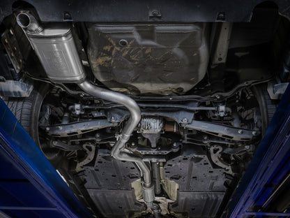 aFe POWER Takeda 20-23 Subaru Outback H4-2.5L 2-1/2in 304 Stainless Steel Cat-Back Exhaust System 49-36808 49-36808 Photo - Mounted