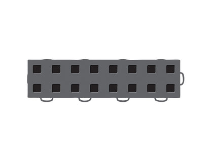 WeatherTech TechFloor - 3in x 12in Tiles(Right Loop) - Dark Grey/Black 51T312RL DG-BK 51T312RL DG-BK Photo - Primary