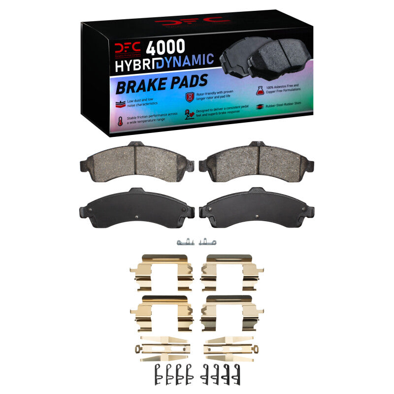 DFC DFC 4000 HybriDynamic Brake Pads Brakes, Rotors & Pads Brake Pads - OE main image