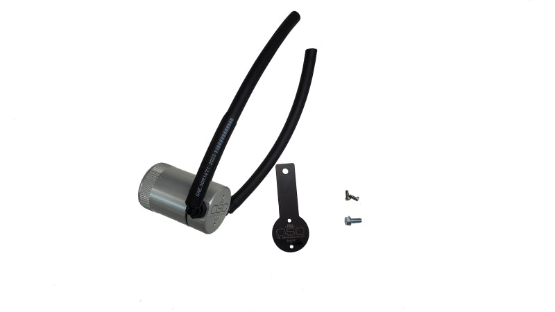 J&L 19-24 Nissan Altima 2.5L Oil Separator 3.0 Passenger Side - Clear Anodized 3120P-C 3120P-C Photo - Primary