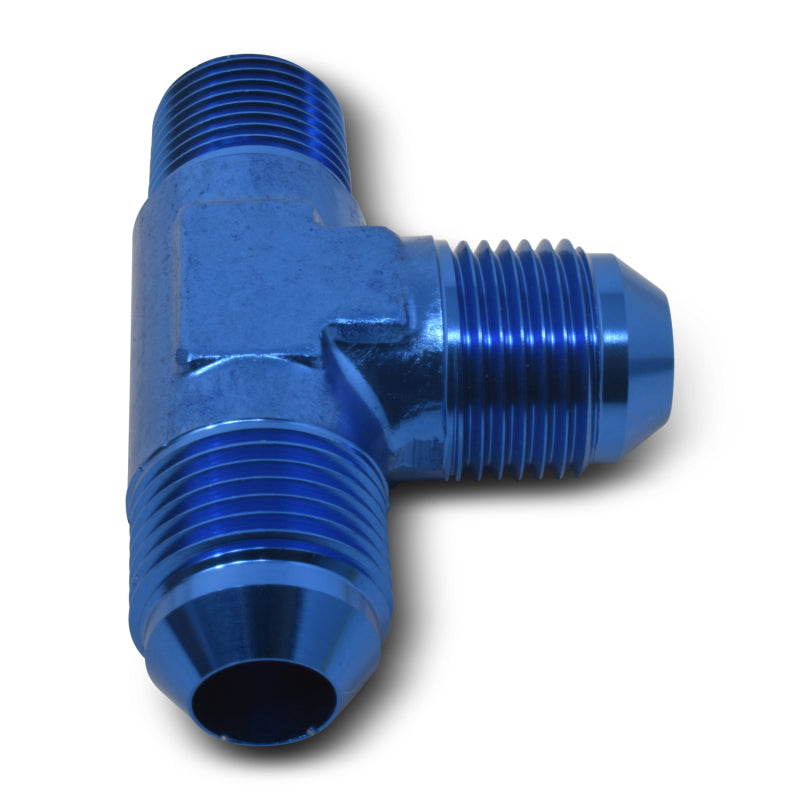 Russell Performance -6 AN to 1/4in NPT Flare to Pipe Tee On Run Fitting 661120 661120 Photo - out of package
