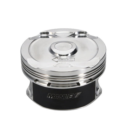 Manley 2018+ Ford Coyote 5.0L DOHC -6cc Dish 3.662in Bore 10:1 CR Extreme Duty Platinum Piston Set 595700CE-8 595700CE-8 Photo - out of package