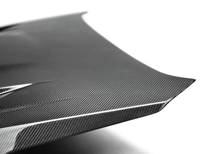 Seibon Carbon Fiber Hood For 2015-2021 Subaru WRX/STi HD15SBIMP-CW Photo - Primary